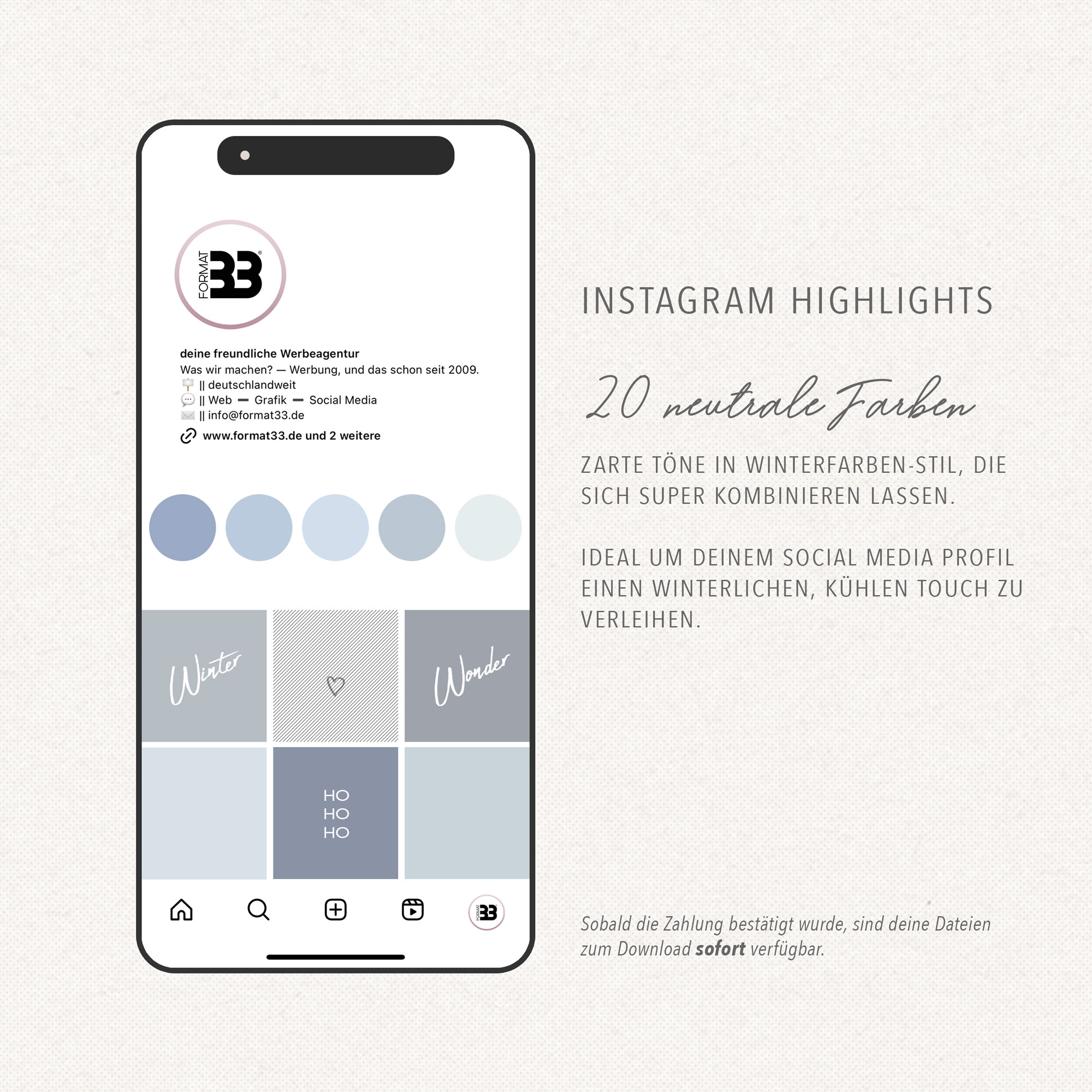 20x BACKGROUND KALTE FARBEN / SOCIAL MEDIA – Bild 2