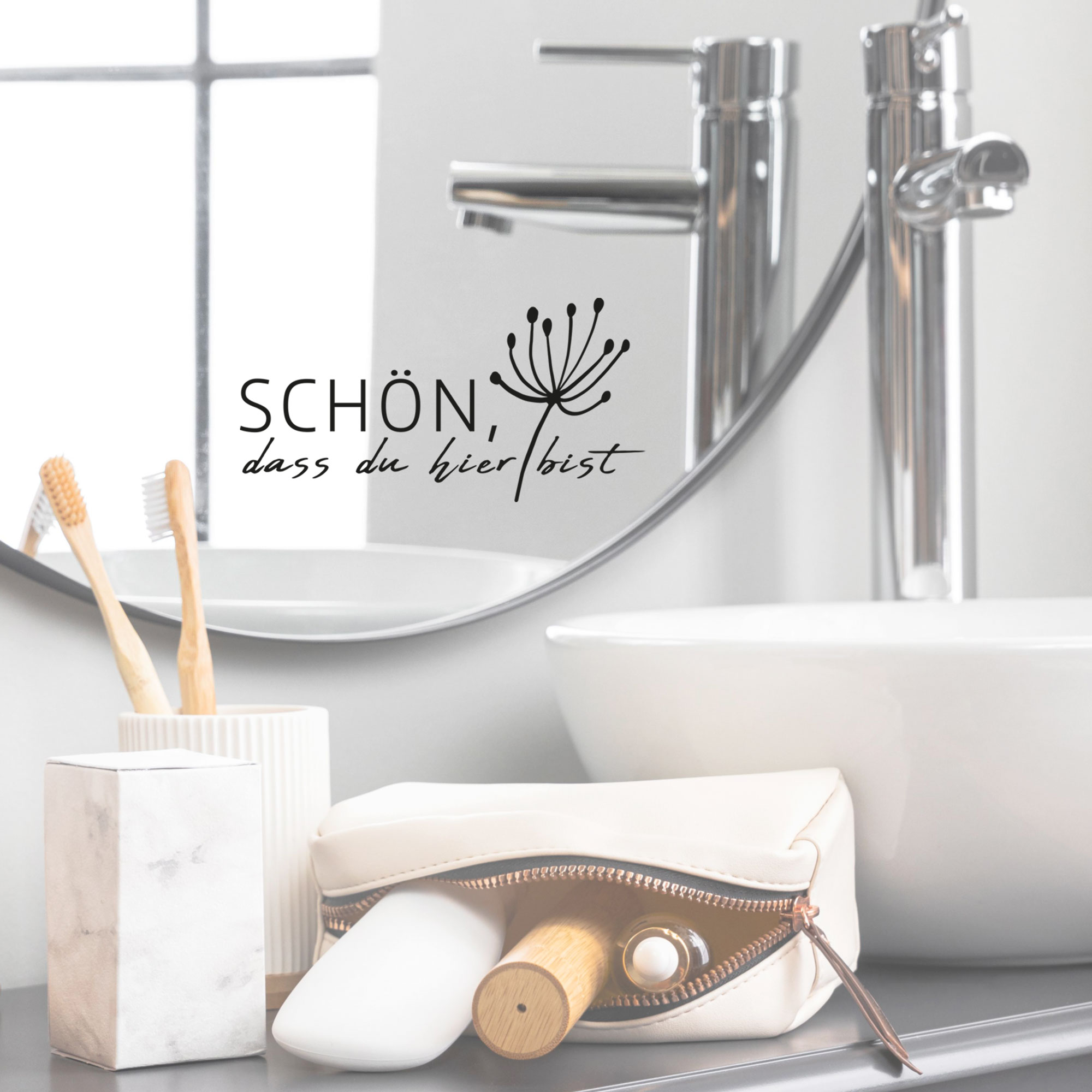 Plotterdatei Spiegel Aufkleber | Spruch – Bild 4