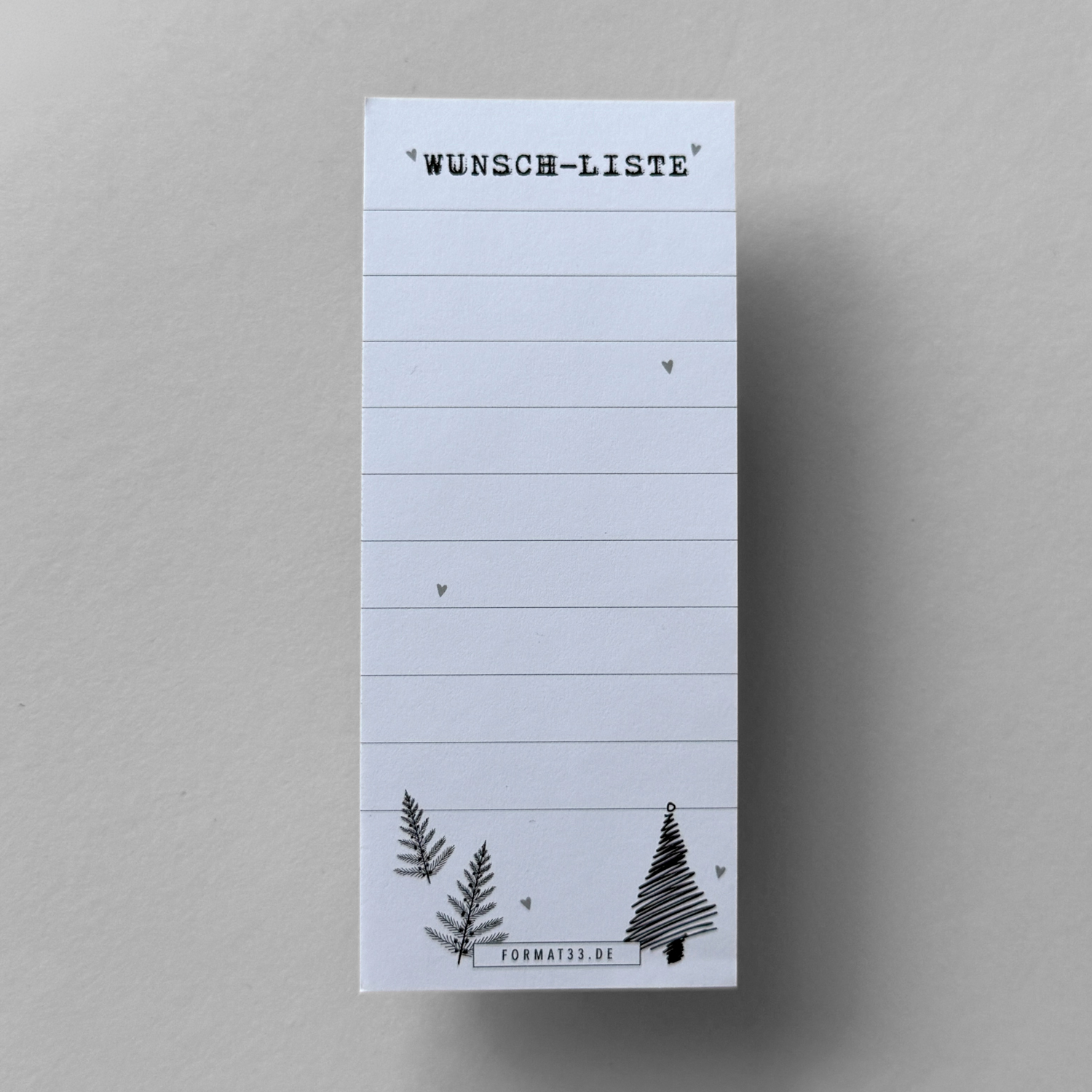 Notizblock "Wunschliste" – Bild 2